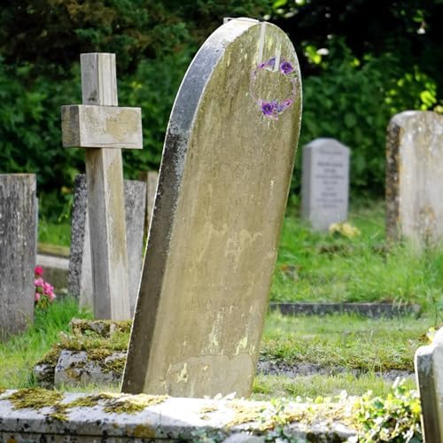 Alipis Iron Adjustable Headstone Wreath Hanger