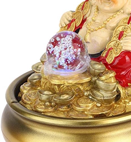 LED Tabletop Fountain with Decorative Ball