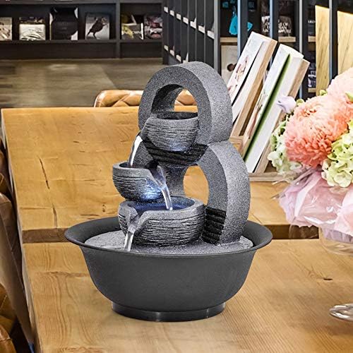 Tabletop Fountain for Indoor Decor and Relaxation