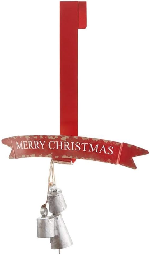 Mud Pie Tin Banner Wreath Hanger