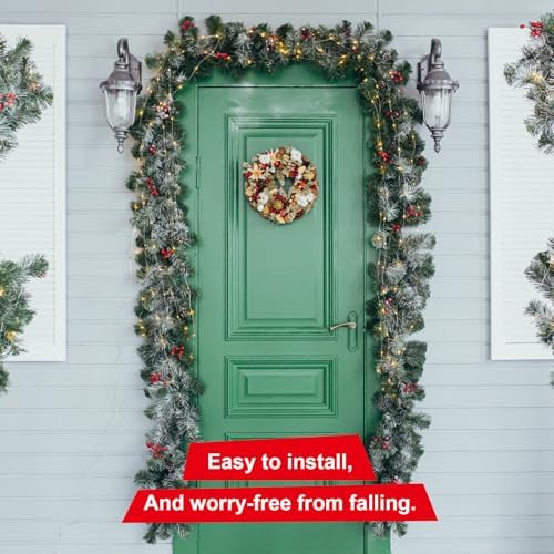 Adjustable Heavy-Duty Garland Hanger for Doors