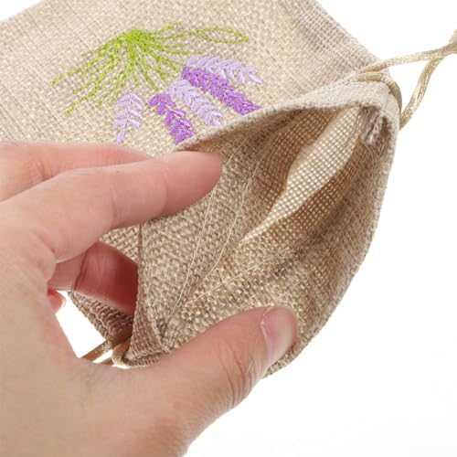 10pcs Reusable Linen Scented Sachet Bags for Home Decor
