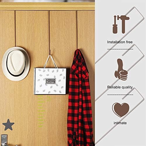 Hotop 15 Inch Door Wreath Hanger Hook Set