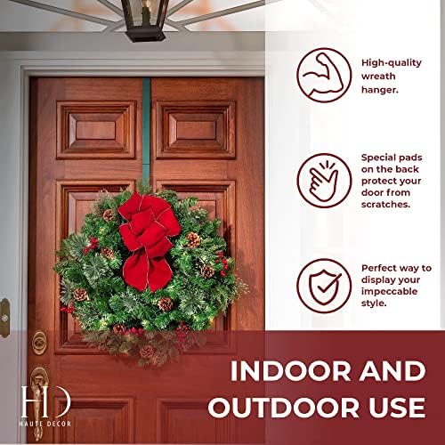 Haute Decor Adjustable Wreath Hanger - 20 Lb Capacity