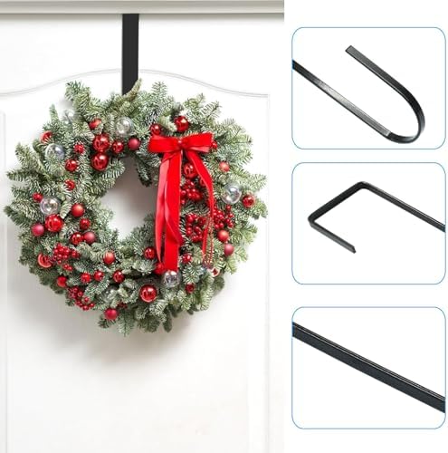 2 Pack 15 Inch Wreath Hangers for Front Door