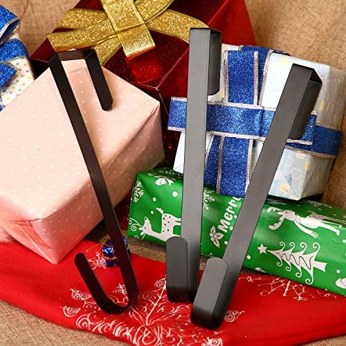 Zhehao 3 Piece Christmas Decor Metal Wreath Hangers