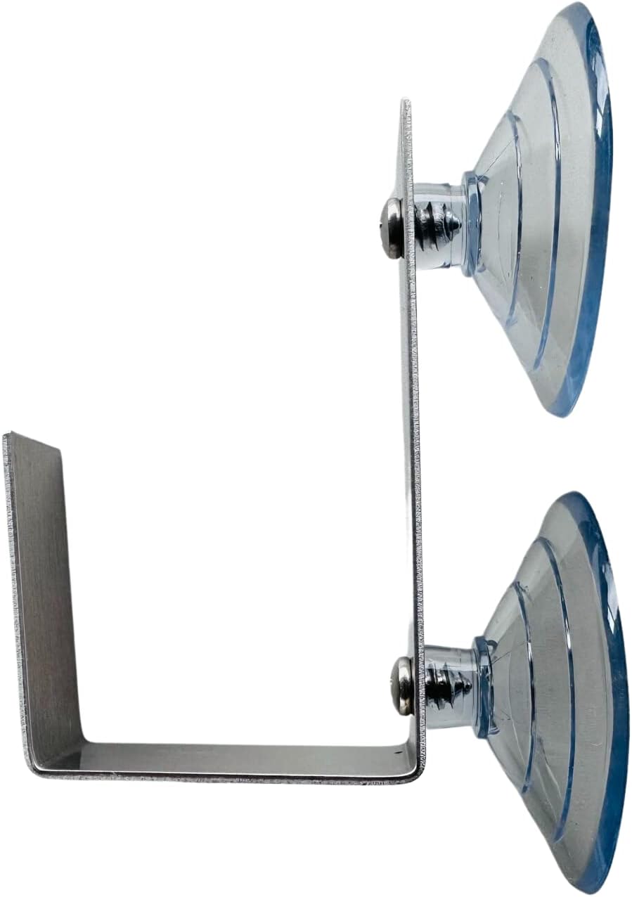 Glass Door Wreath Hanger with 2 Suction Cups