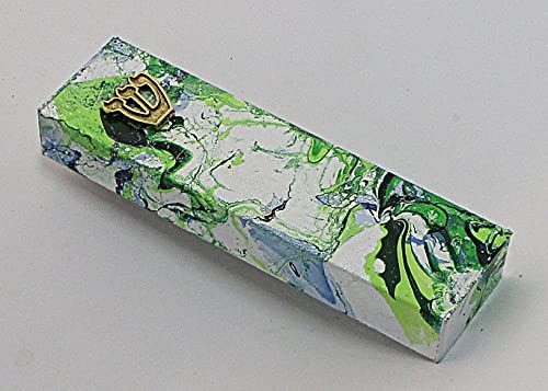 Marbled Mezuzah Case A170 1