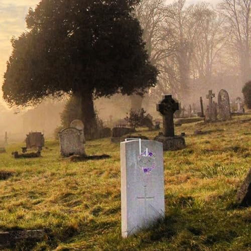 Alipis Iron Adjustable Headstone Wreath Hanger
