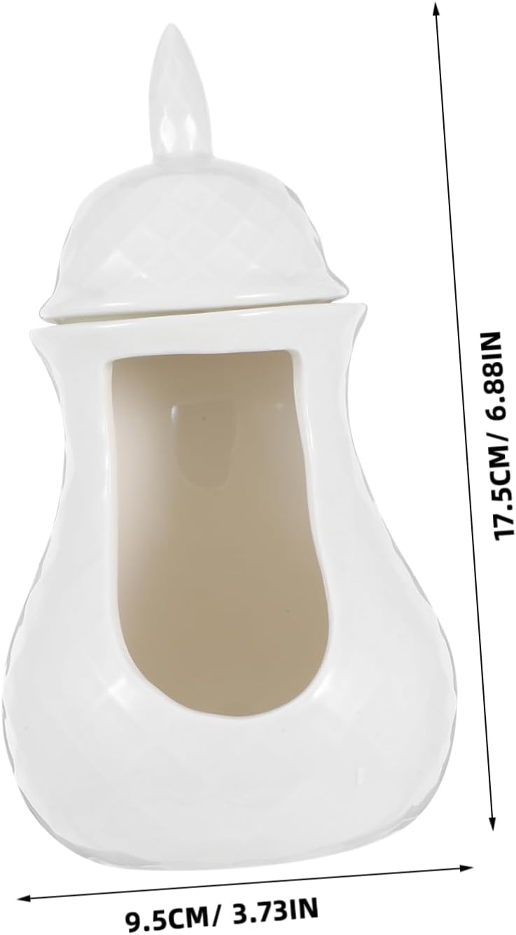 HYTROVE Ceramic Tealight Oil Burner Lamp