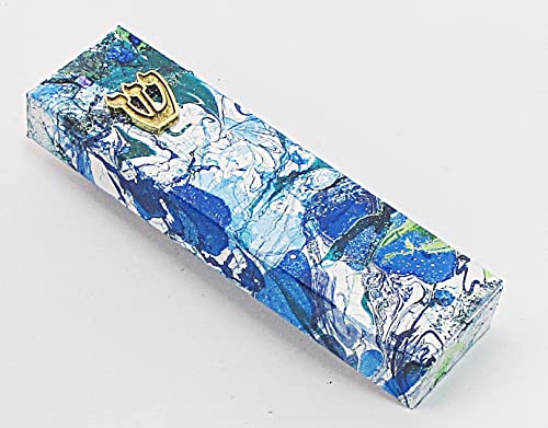 Marbled Mezuzah Case A151 1