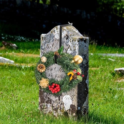 1 PCS Headstone Wreath Holder for Cemetery Decoration