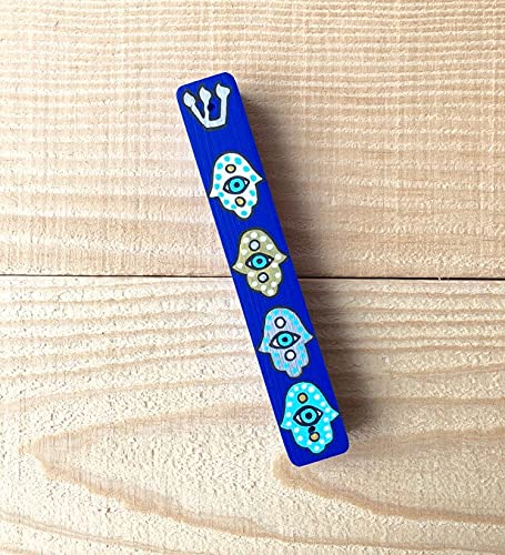 Lea Joelle Hamsa Mezuzah Scroll Case