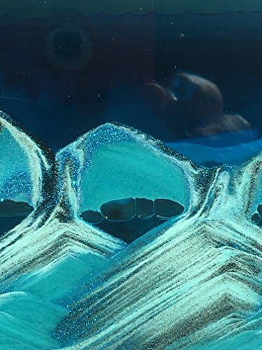 Exotic Sands Wall Art Picture Frame - Ocean Blue Liquid