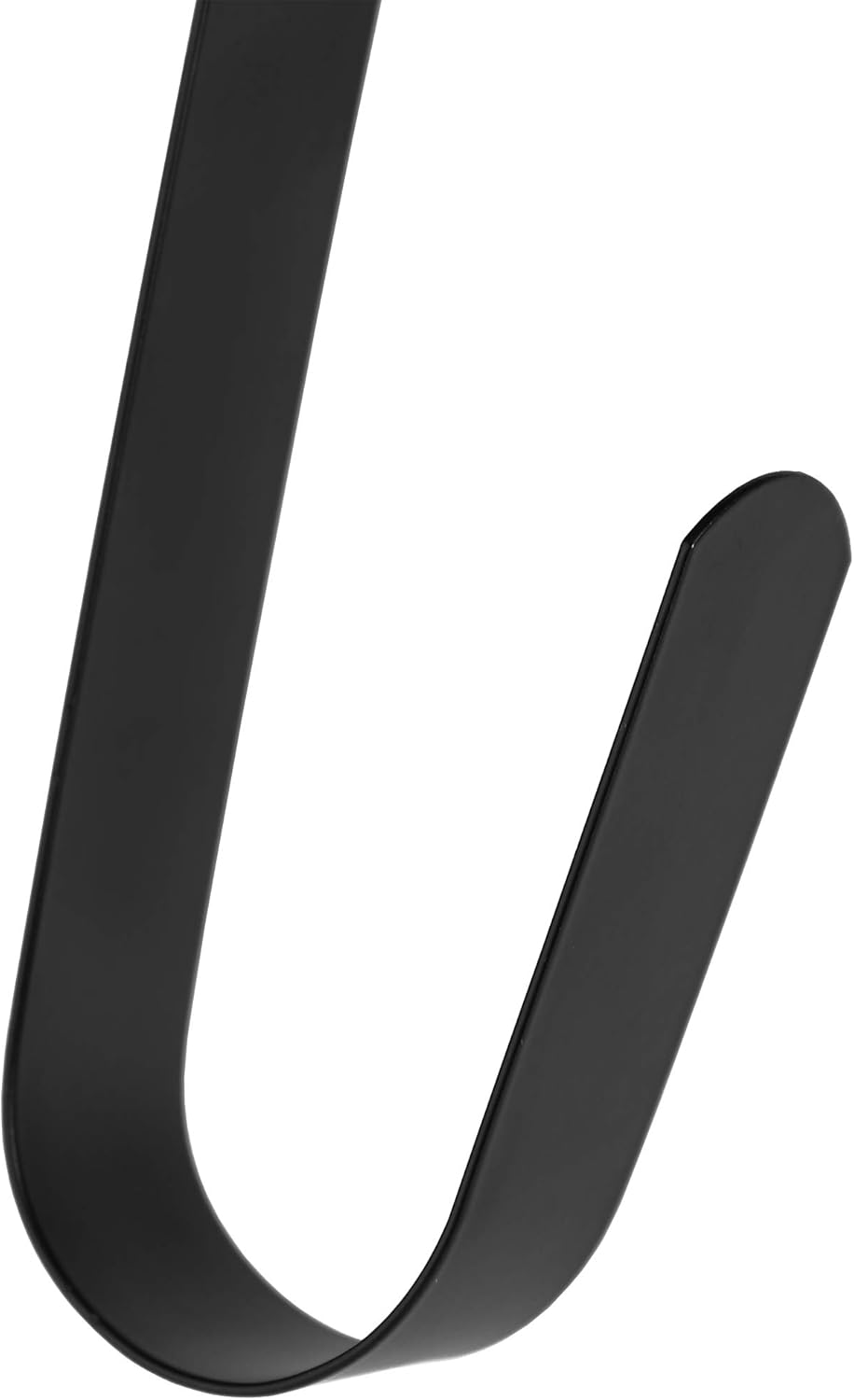 RND Over Door Wreath Hanger Hook - Black 12 Inch