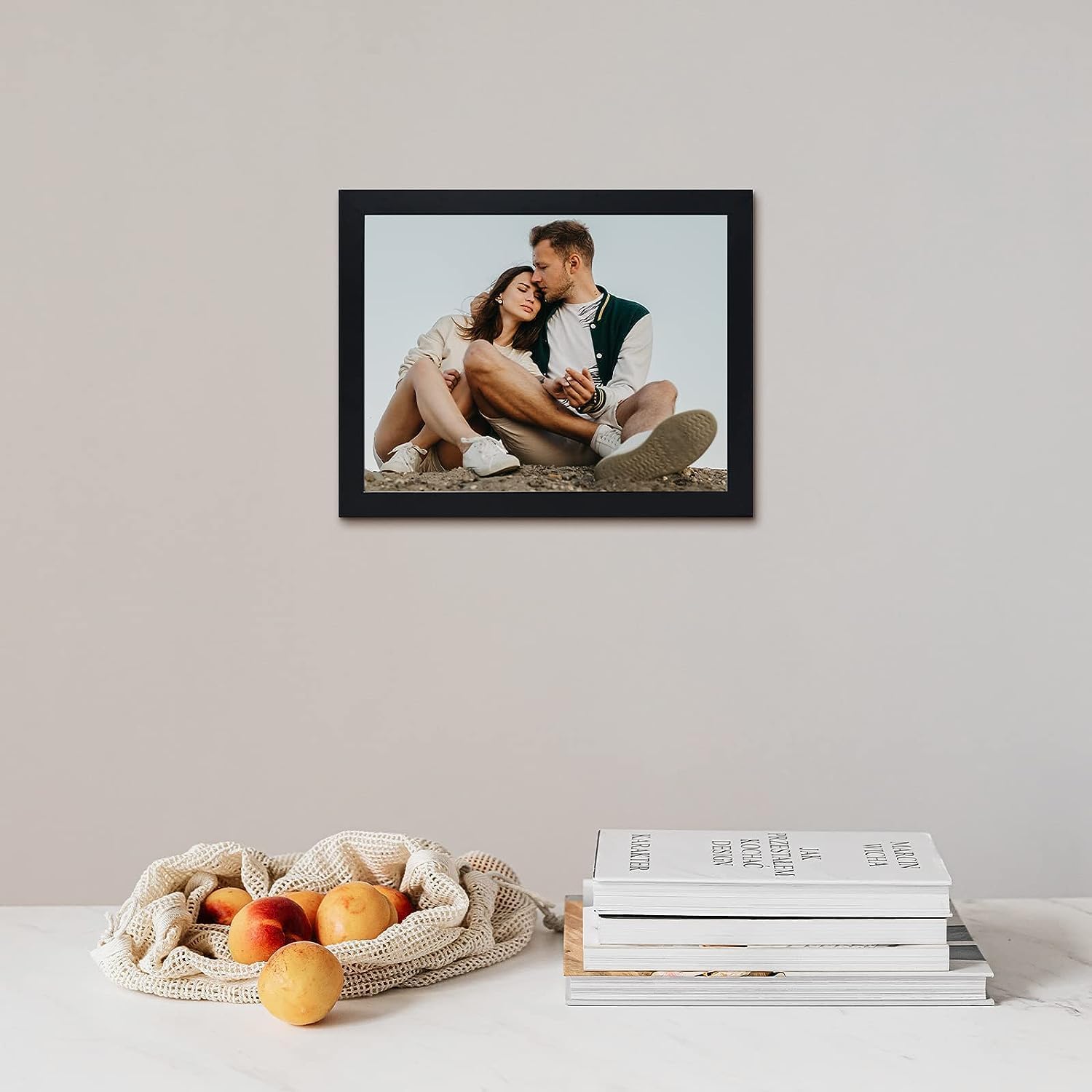 Golden State Art 85x11 Photo Frame with Mat 2 Pack