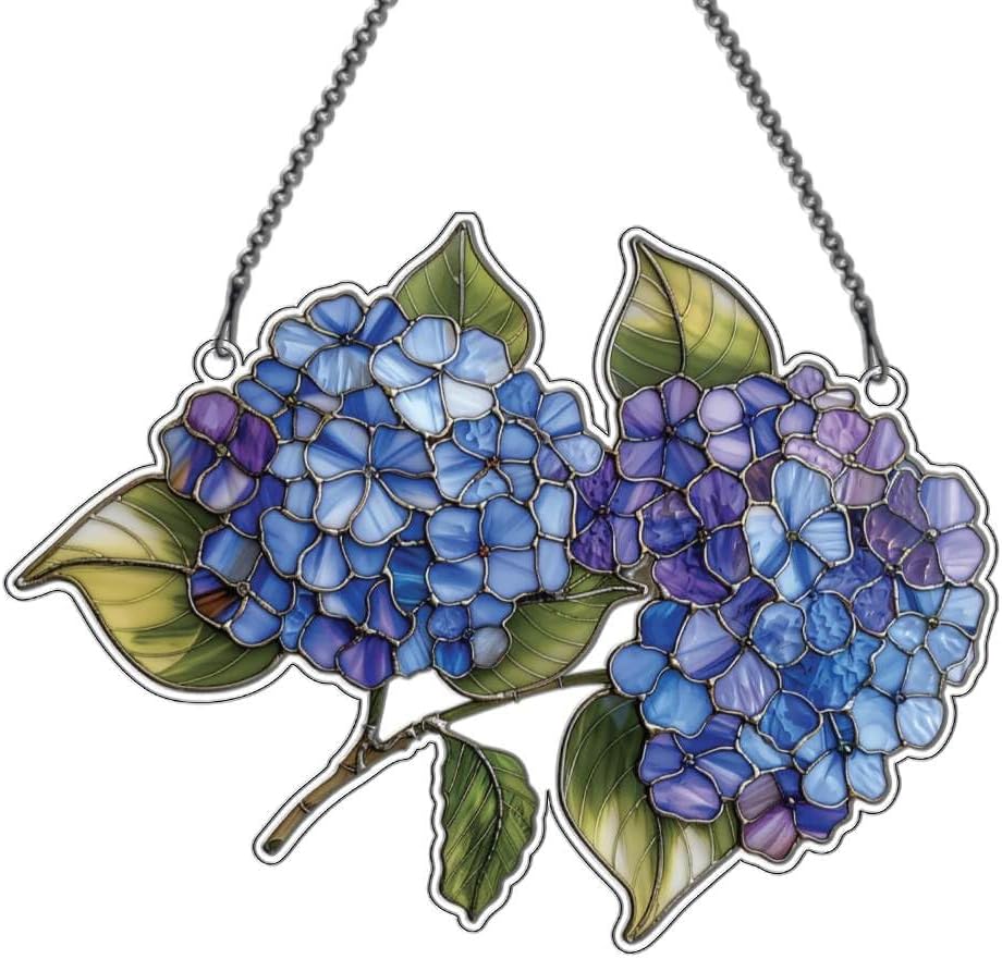 Widoteo Hydrangea Flower Hanging Ornament 1