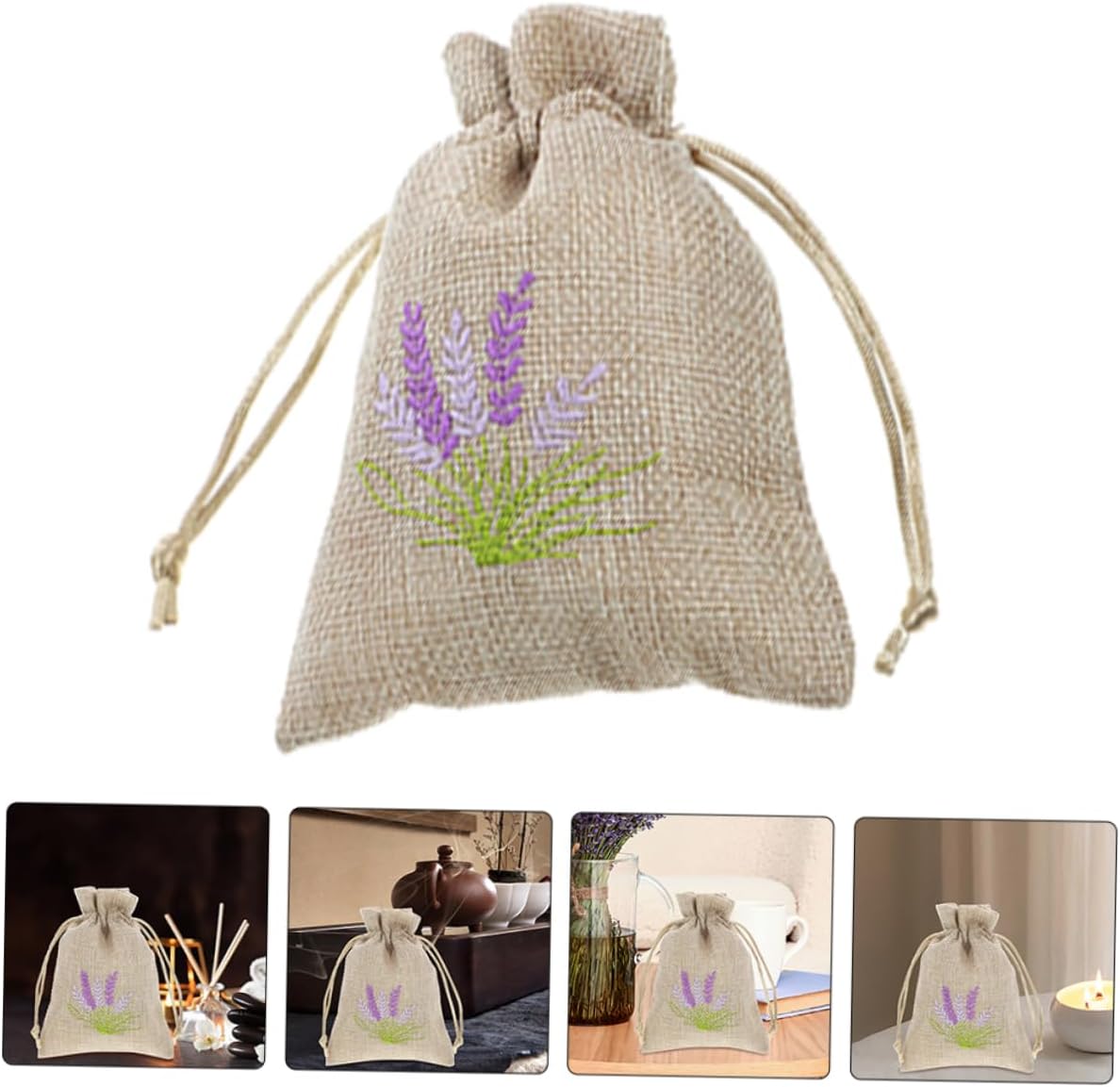 Ciieeo 5pcs Lavender Scent Pouches for Home Decor