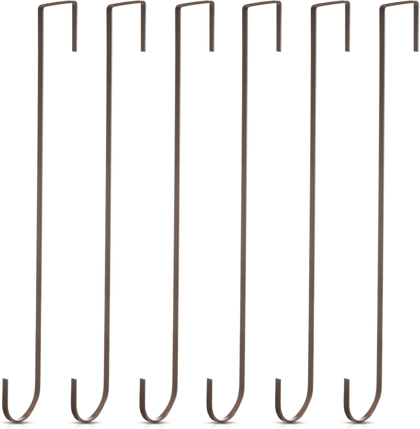Hotop 15 Inch Door Wreath Hanger Hook Set