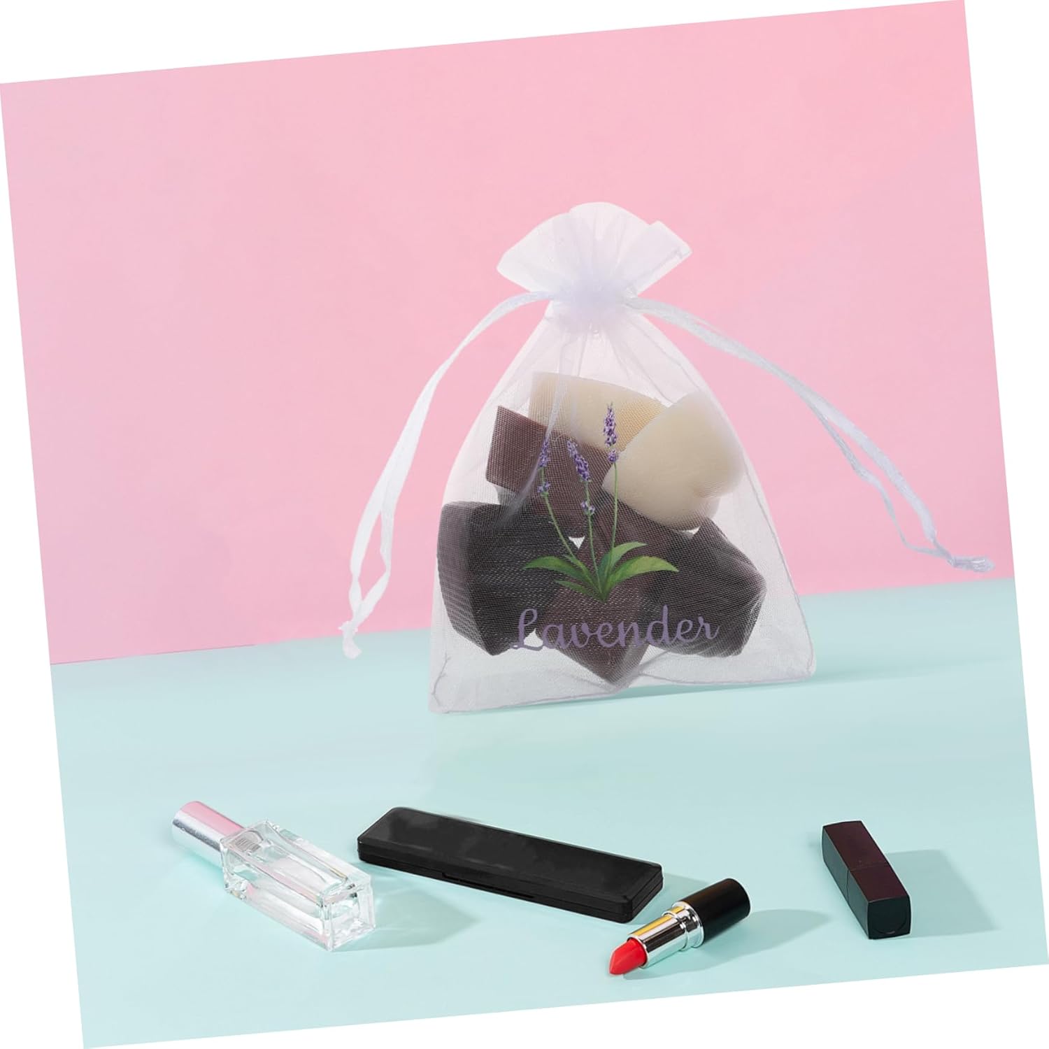 20pcs Organza Sachet Bags for Aromatherapy and Home Decor