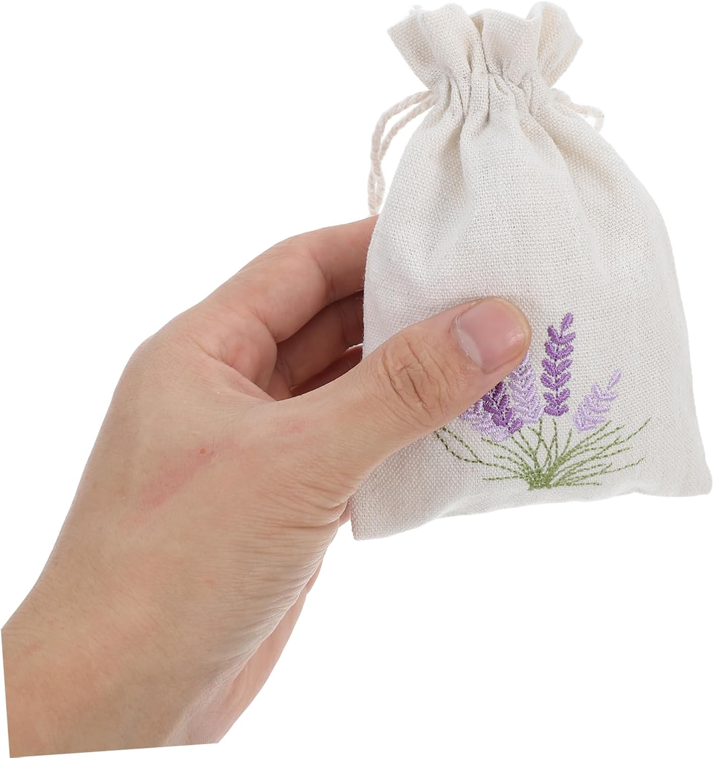 10 Pcs Lightweight Drawstring Pouches for Travel Home Storage