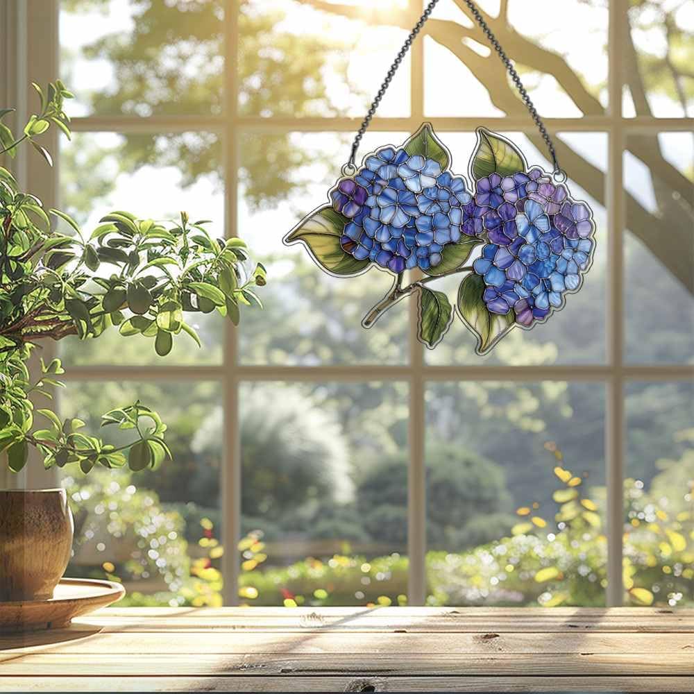 Widoteo Hydrangea Flower Hanging Ornament 1