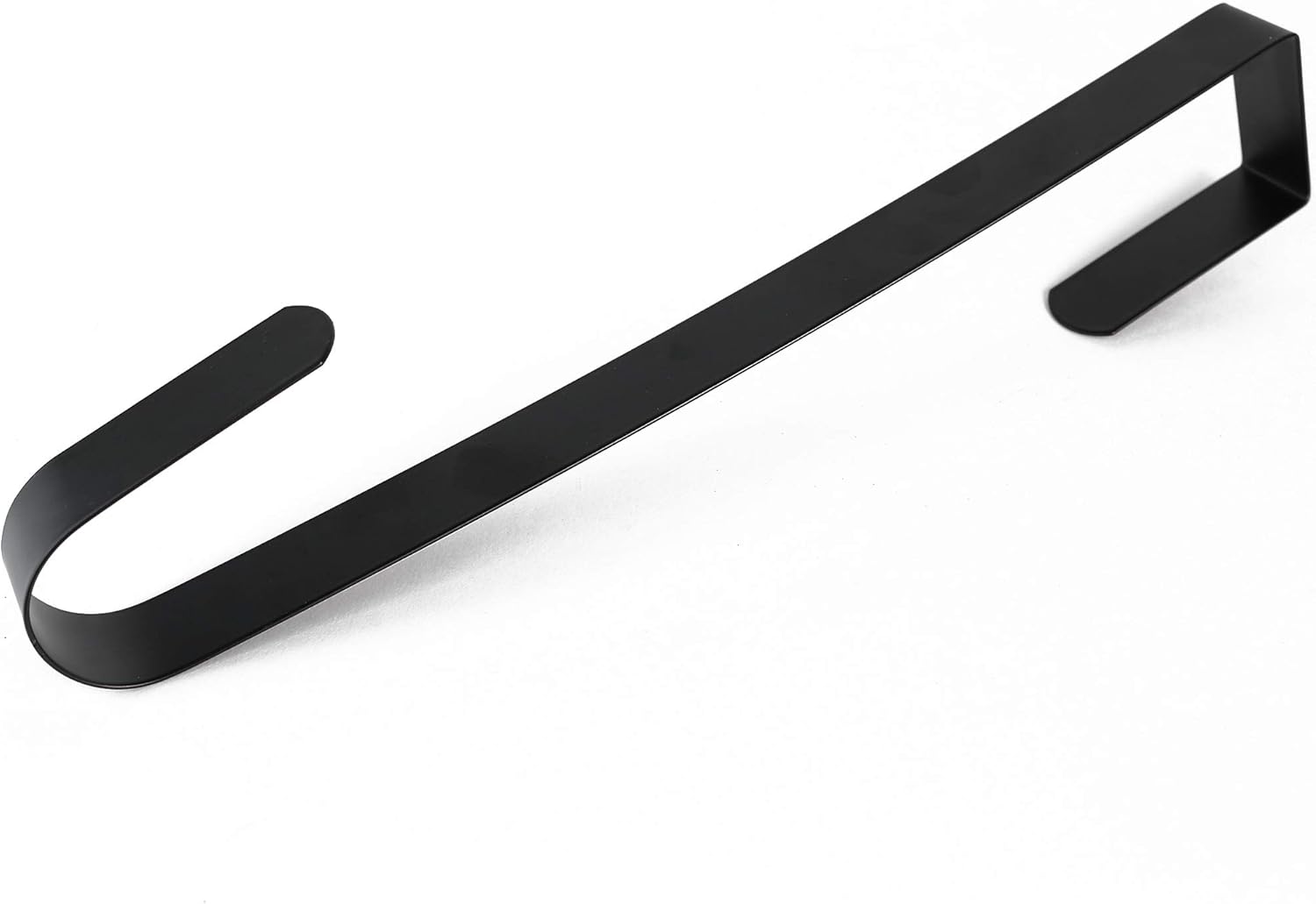 RND Over Door Wreath Hanger Hook - Black 12 Inch