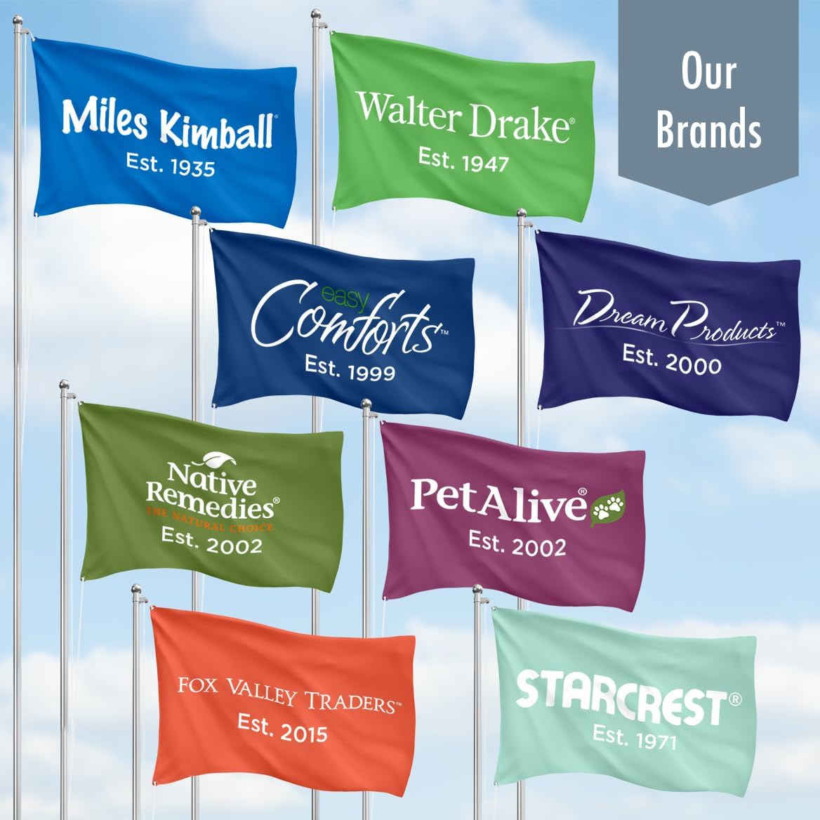 Fox Valley Traders Scented Sachet Packets Set of 4