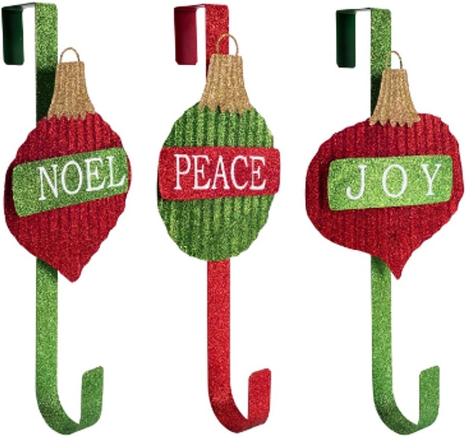 Melrose Decorative Metal Wreath Hanger - Noel Ornament