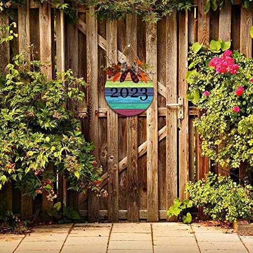 2023 Happy New Year Door Wreath Hanger