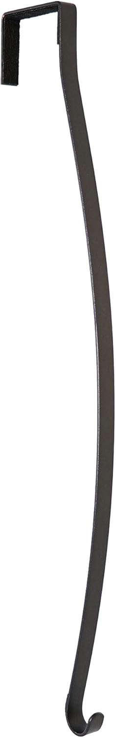 Haute Decor HighProfile Curved Wreath Hanger - Matte Black