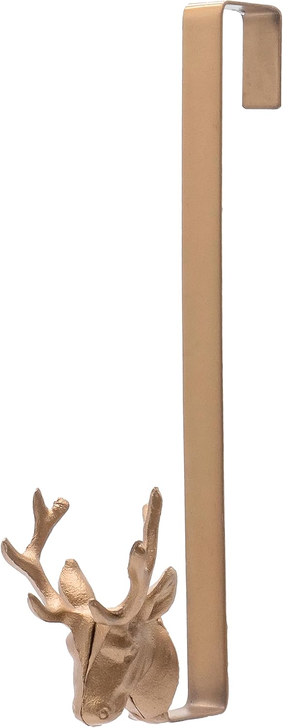 Red Co 14 Inch Bronze Reindeer Wreath Hanger
