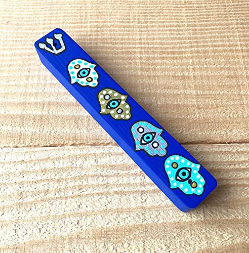 Lea Joelle Hamsa Mezuzah Scroll Case