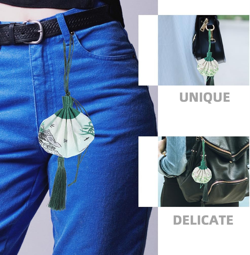 LUOZZY 6Pcs Empty Sachet Bags Decorative Gift Pouch with Tassel