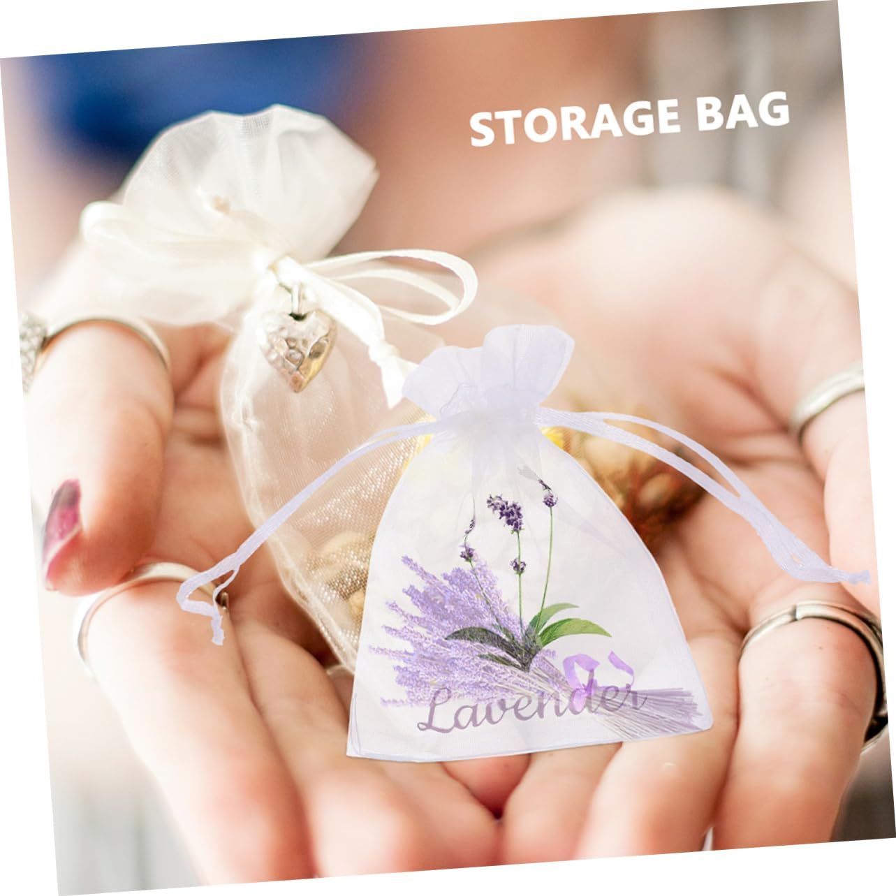 Healifty 50pcs Lavender Spice Sachet Bags