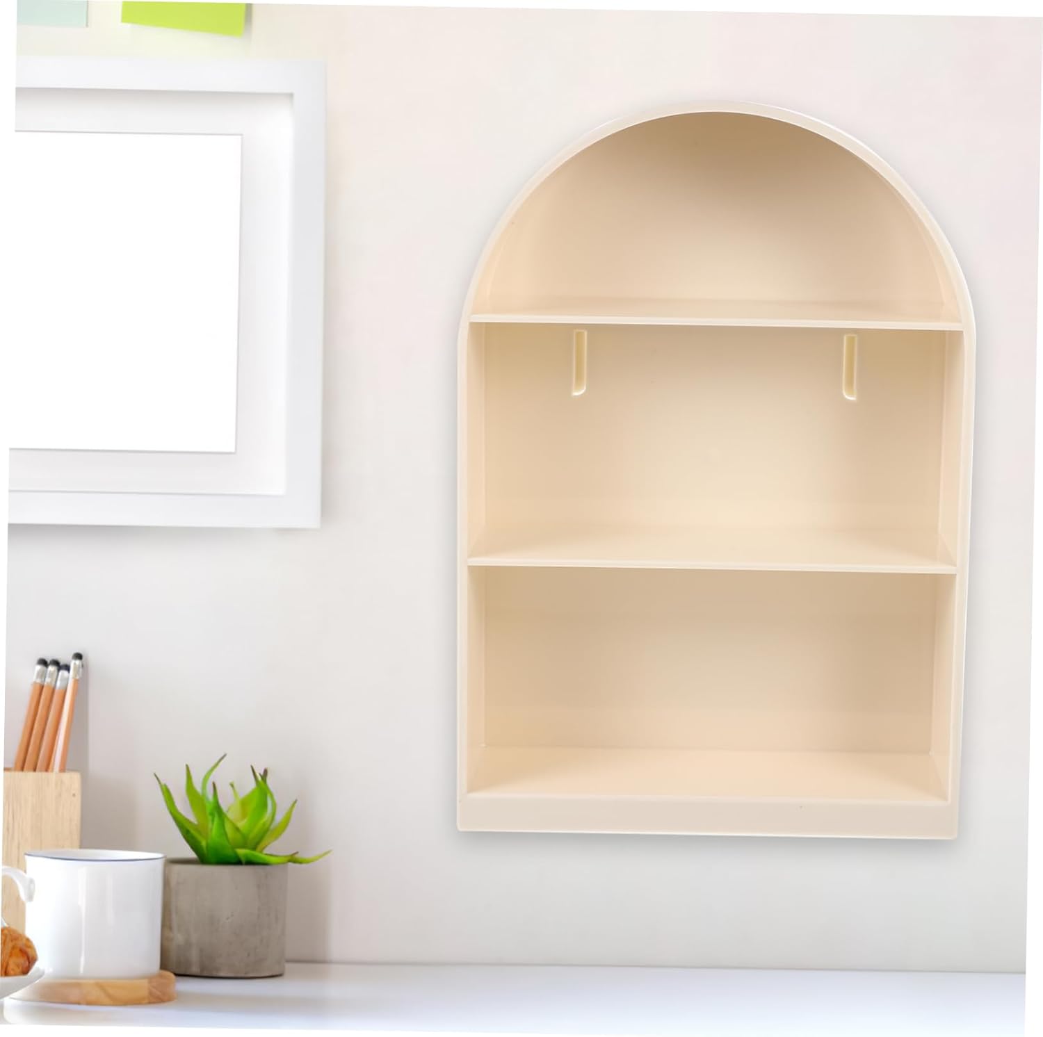 Mobestech Wall Display Shelf for Statues and Decor