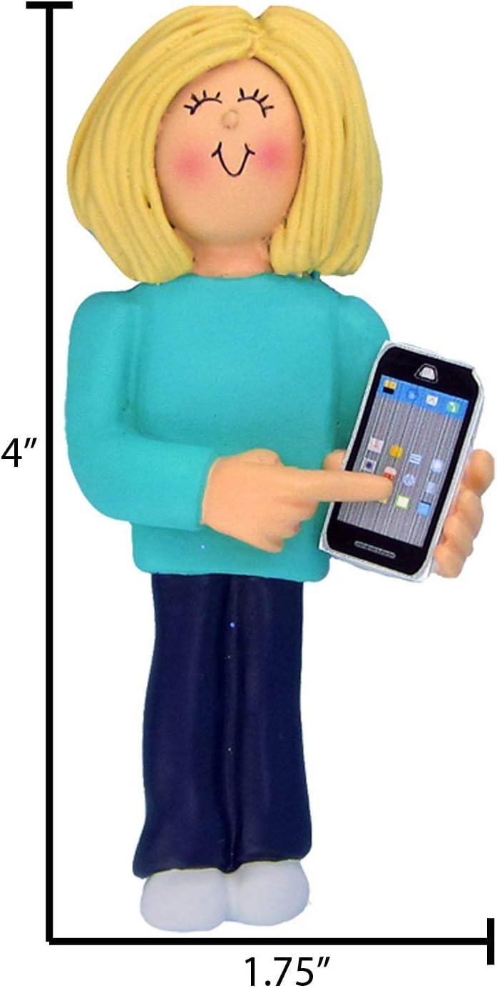 Personalized Smartphone Ornament 2024 with Name