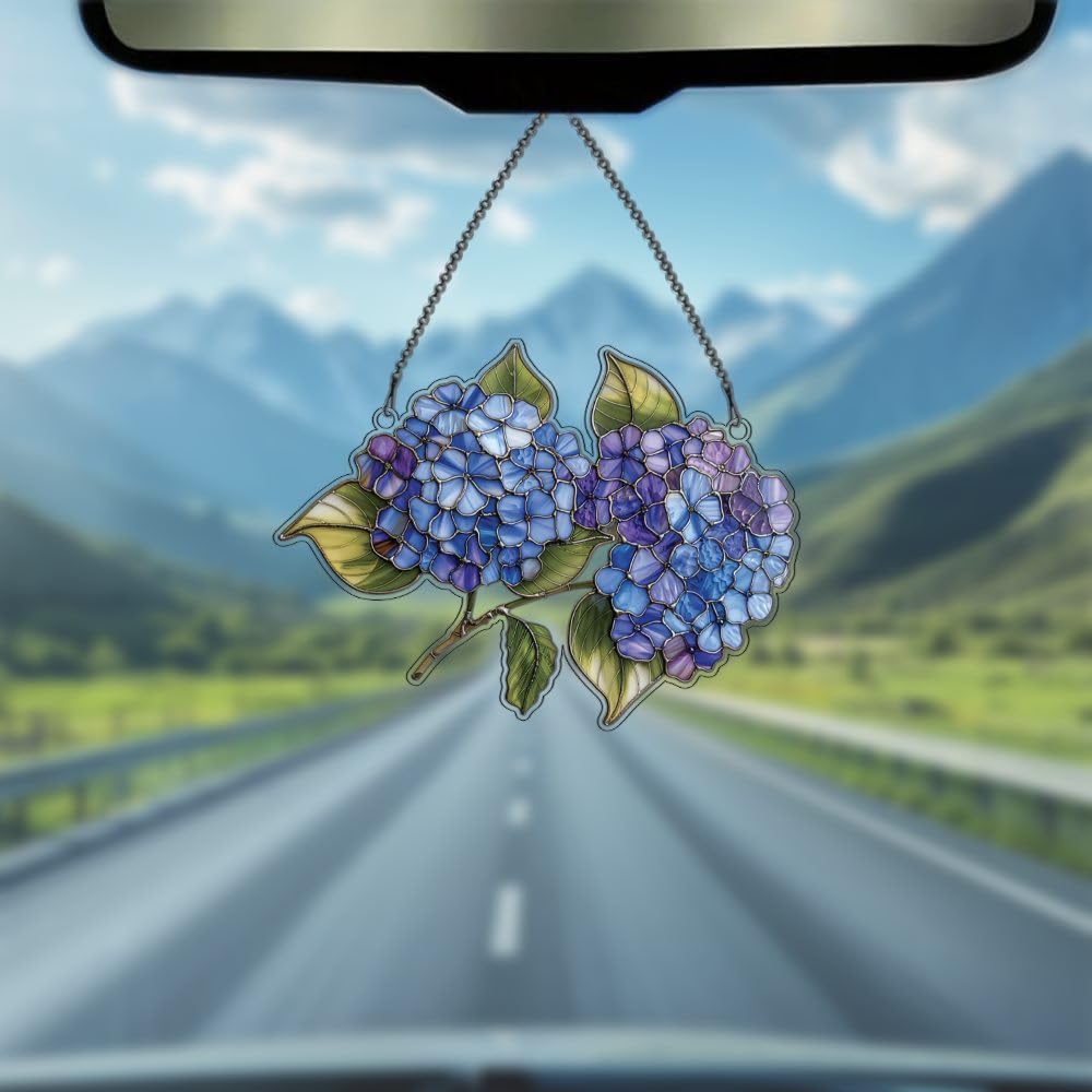 Widoteo Hydrangea Flower Hanging Ornament 1