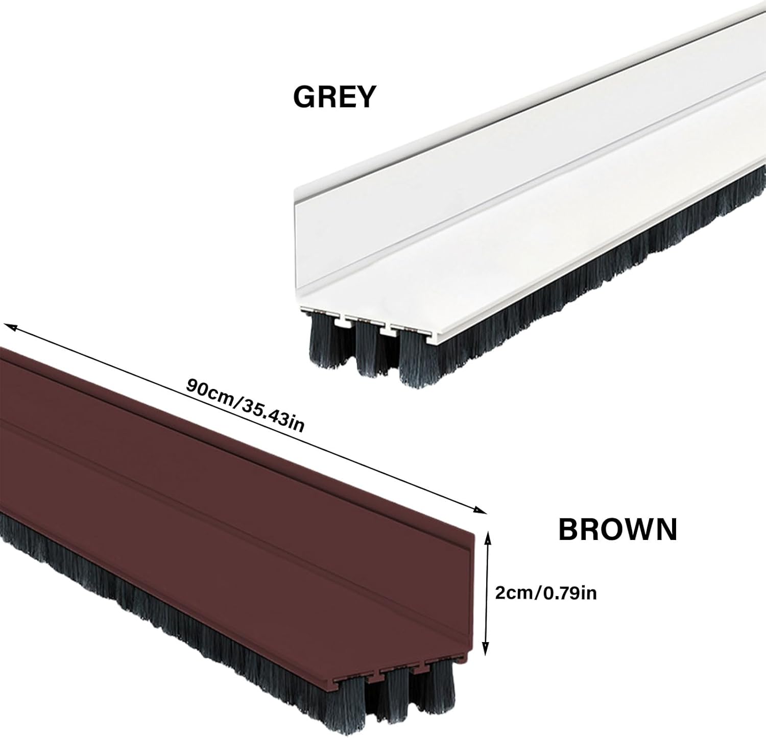 Under Door Draft Stopper Noise Blocker with Flexible Seal