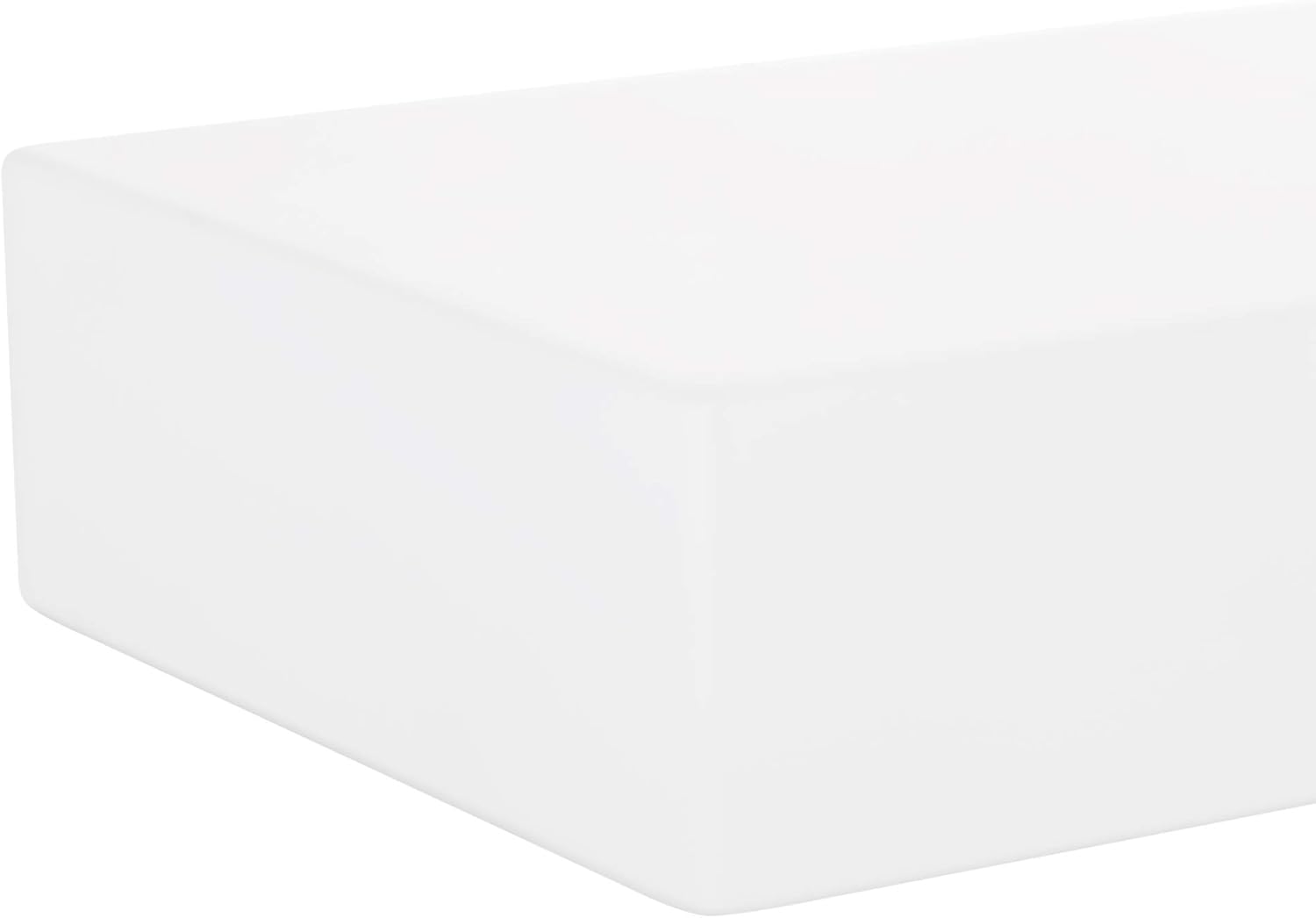 Kiera Grace White Floating Shelf for Home Dcor