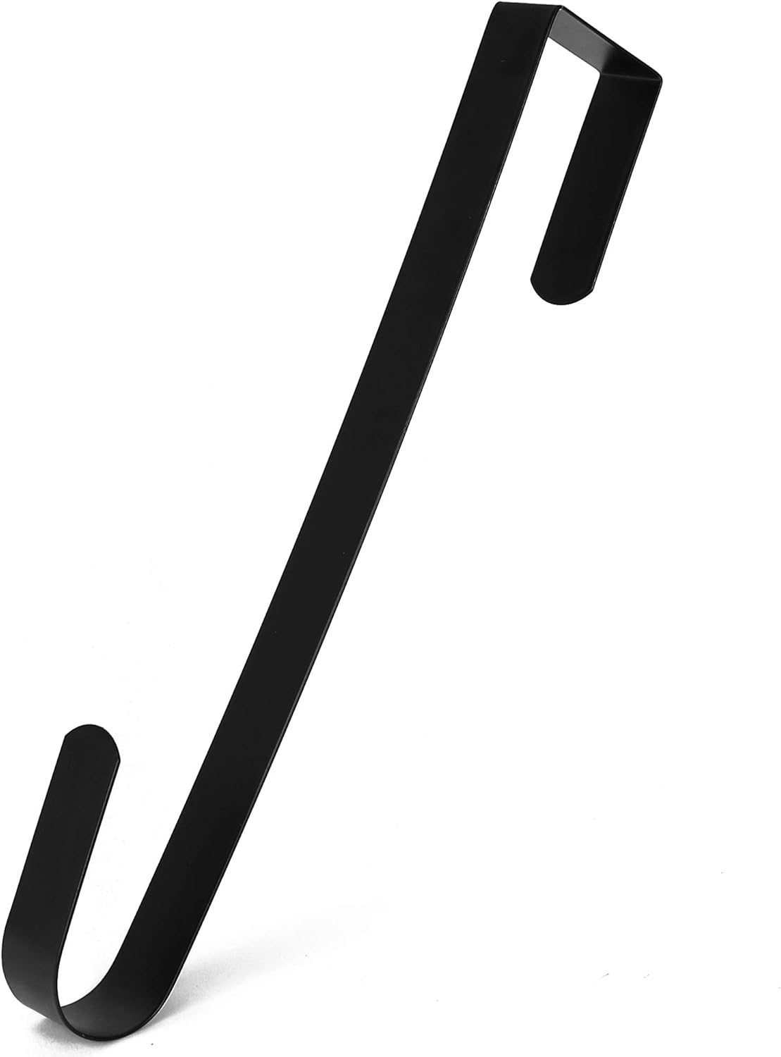 RND Over Door Wreath Hanger Hook - Black 12 Inch