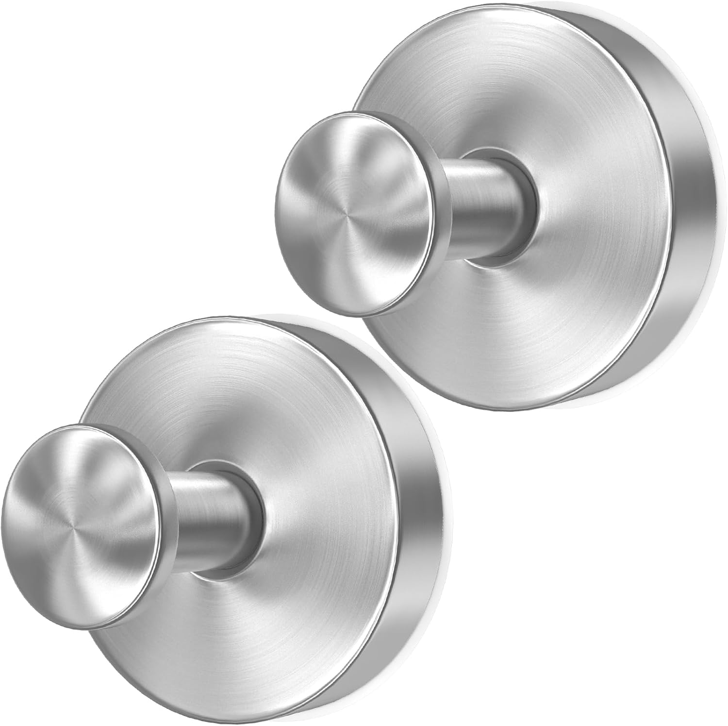 Silver Wreath Hanger 22 LB Suction Cup Hook for Door