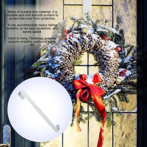 Belupai Metal Wreath Hanger for Front Door