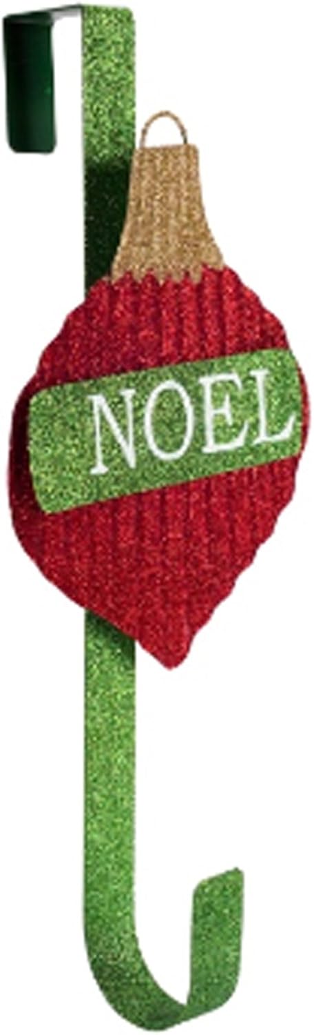 Melrose Decorative Metal Wreath Hanger - Noel Ornament