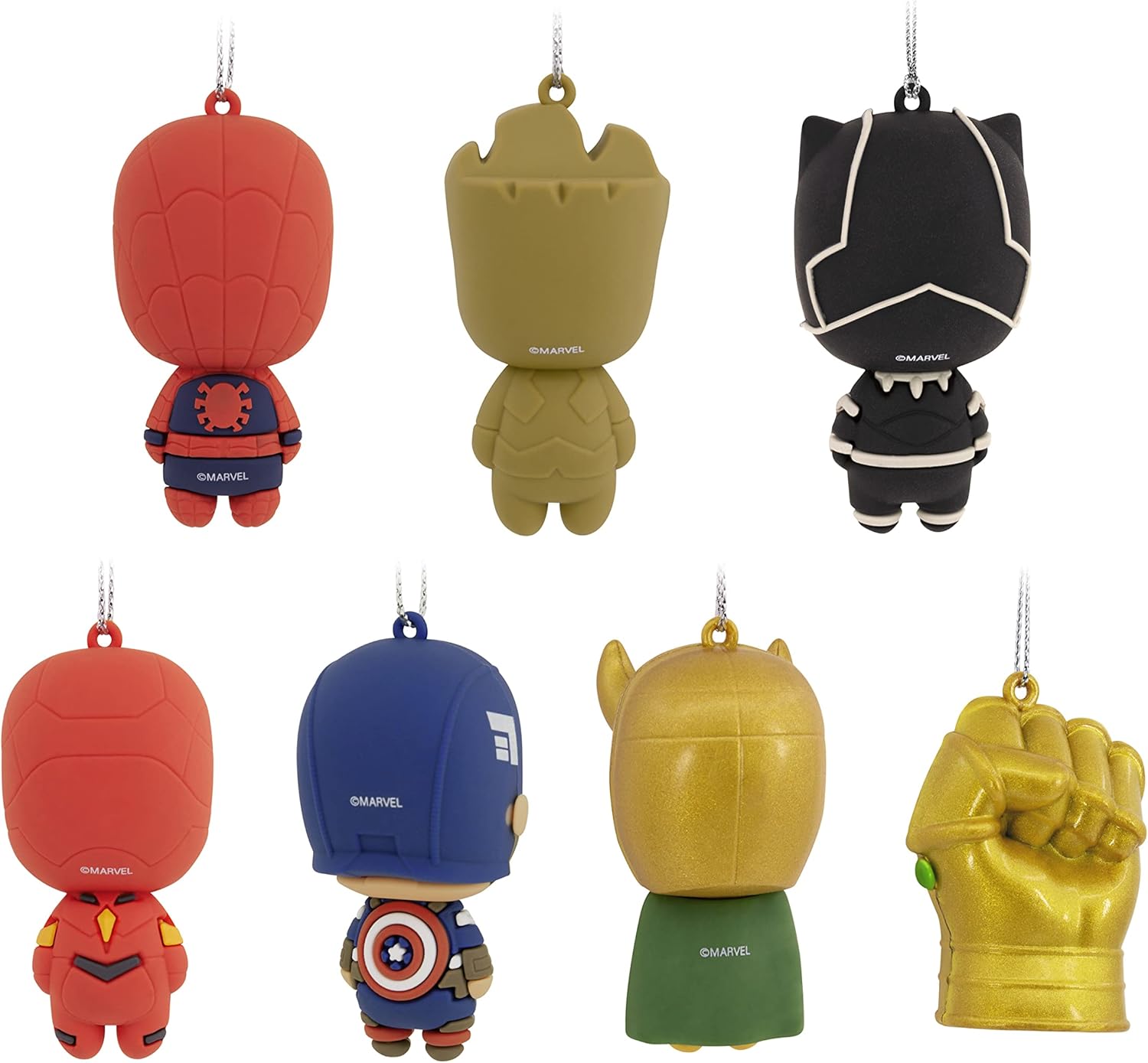 Hallmark Marvel Super Heroes Mystery Christmas Ornaments Set of 2