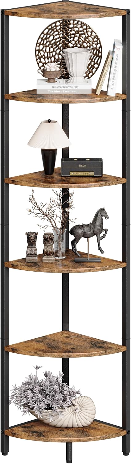 IRCPEN 6 Tier Corner Shelf Storage Organizer