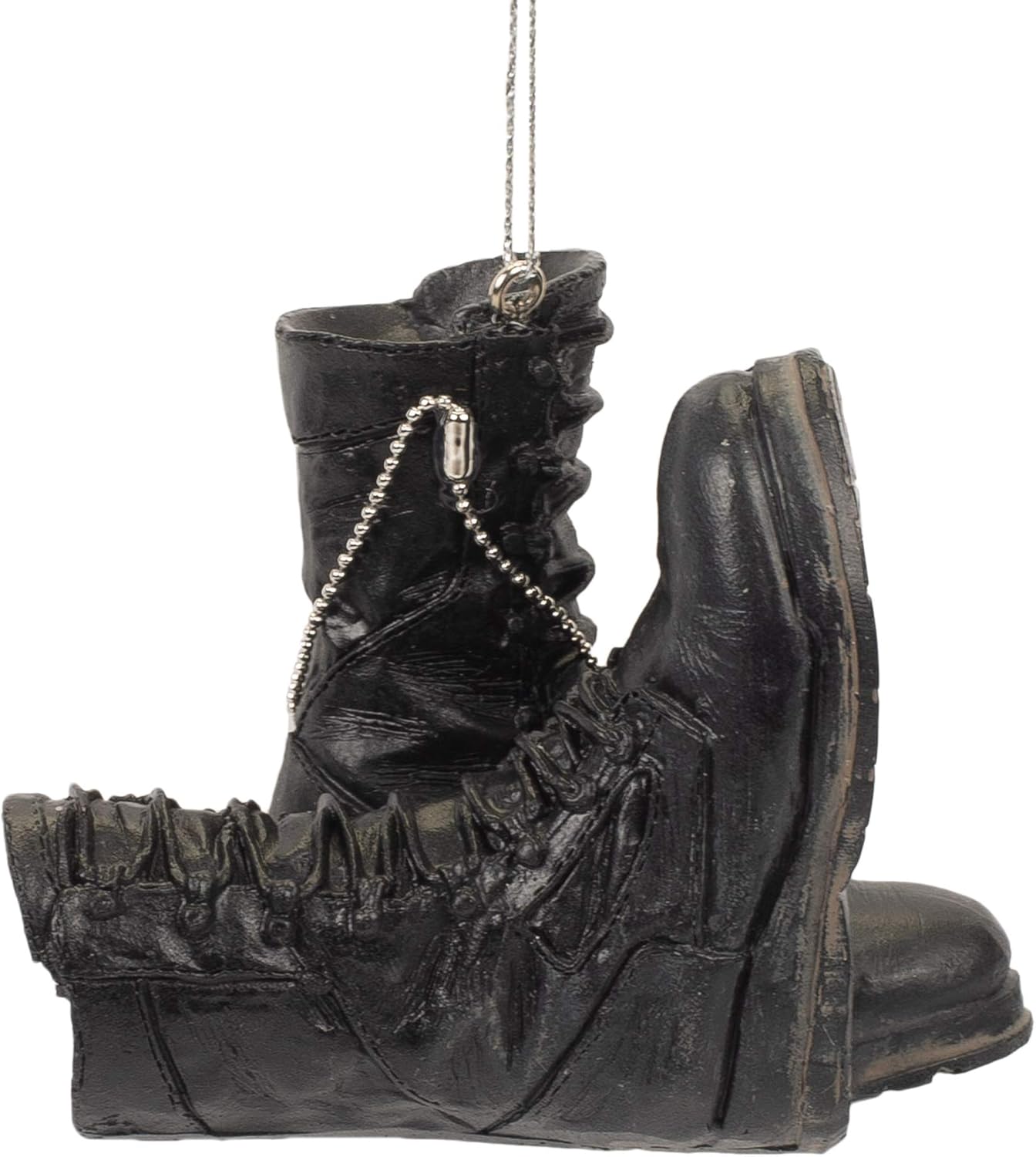 Navy Boot Military Ornament 3x3 Resin Christmas Decor