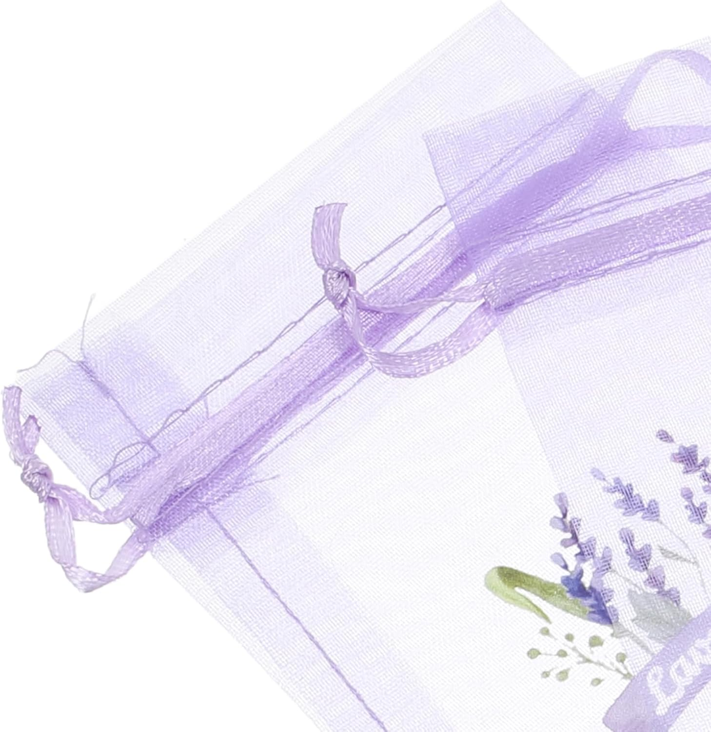 LUOZZY 20pc Lavender Sachet Bags with Drawstring