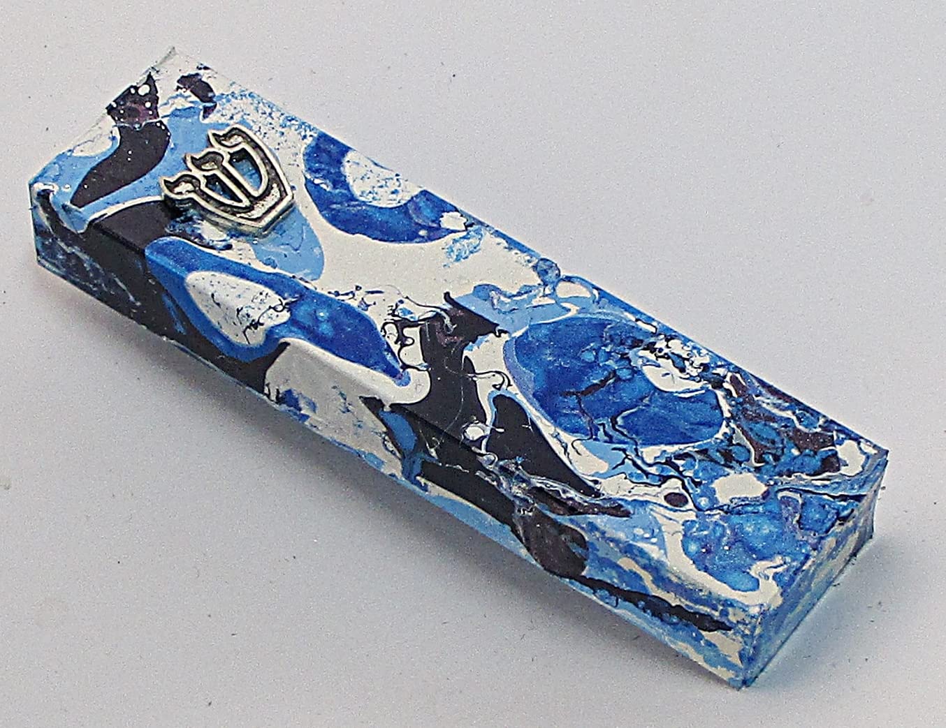 Marbled Mezuzah Case A124 1