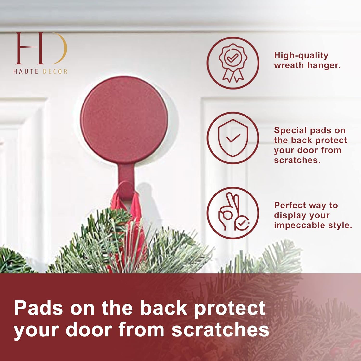 Haute Decor Attract Magnetic Hanger 1 Pack